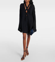 Khaite Mehna silk minidress