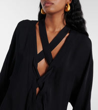Khaite Mehna silk minidress