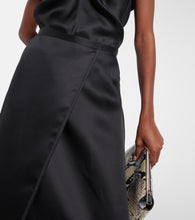 Khaite Mila silk maxi skirt