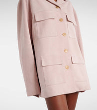 Khaite Morsson suede jacket