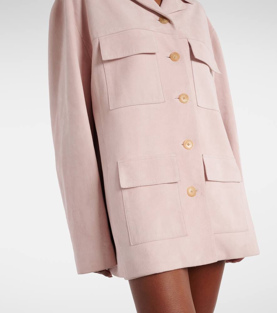 Khaite Morsson suede jacket