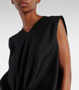 Khaite Niel wool and mohair maxi dress