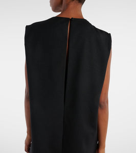 Khaite Niel wool and mohair maxi dress