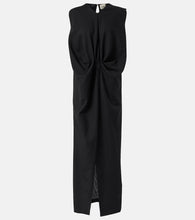 Khaite Niel wool and mohair maxi dress