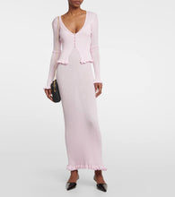 Khaite Nolita ribbed-knit slip dress