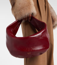 Khaite Olivia Medium patent leather shoulder bag