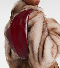Khaite Olivia Medium patent leather shoulder bag