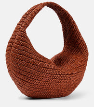 Khaite Olivia Medium raffia shoulder bag