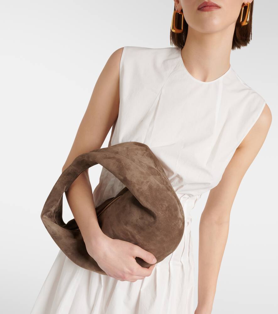 Khaite Olivia Medium suede tote bag