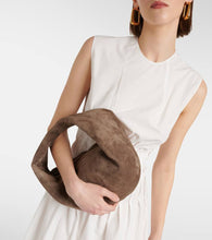 Khaite Olivia Medium suede tote bag