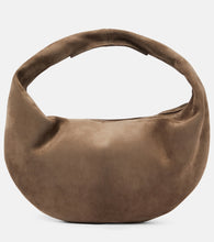 Khaite Olivia Medium suede tote bag. Shop Khaite Shoulder Bags for women now.