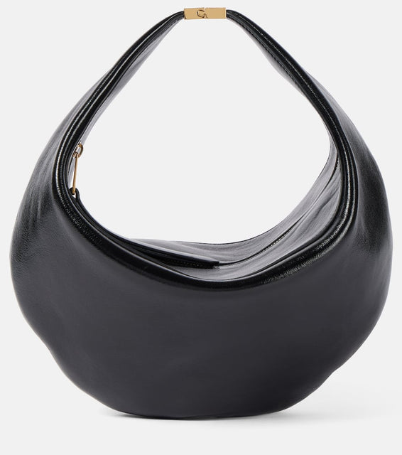 Khaite Olivia Small leather shoulder bag. Shop Khaite Top-Handle Bags for women now.