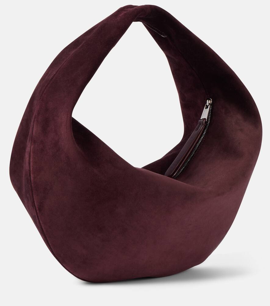 Khaite Olivia suede shoulder bag