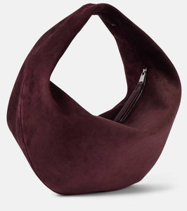 Khaite Olivia suede shoulder bag