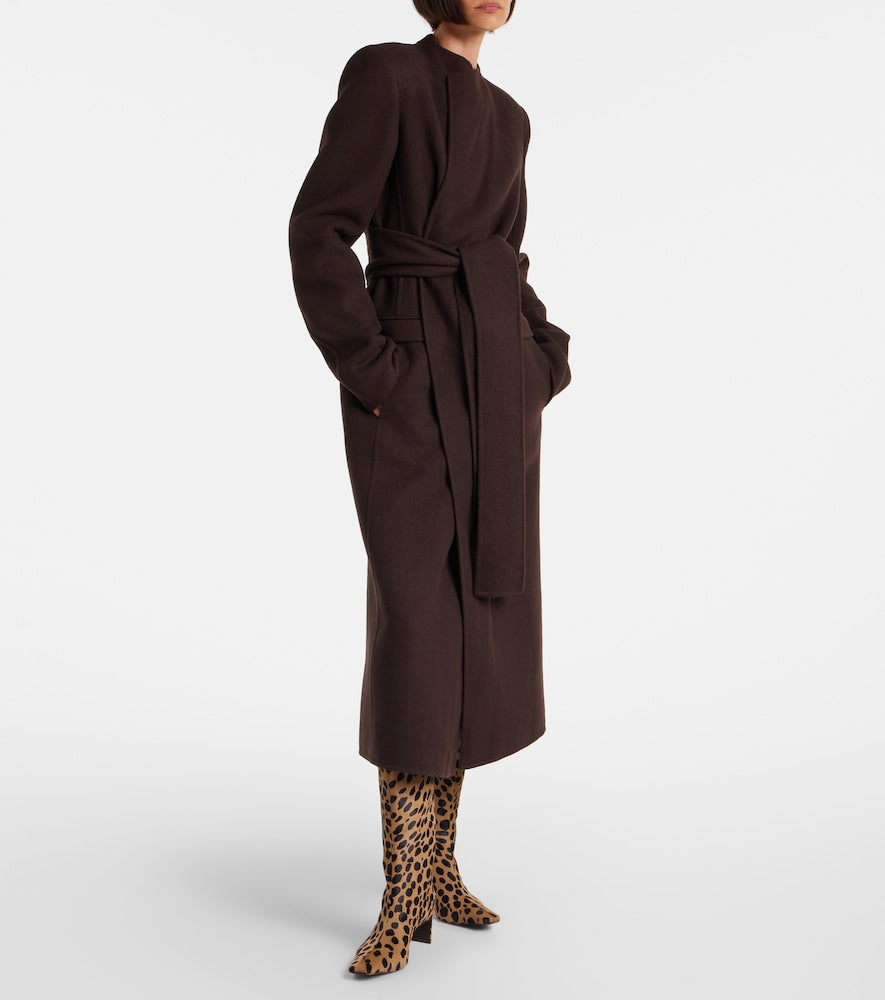 Khaite Ona 55 calf hair knee-high boots
