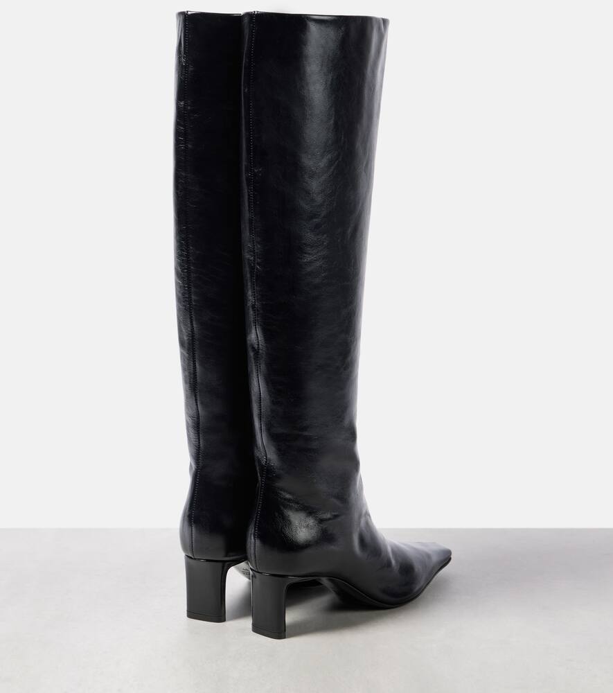 Khaite Ona 55 leather knee-high boots