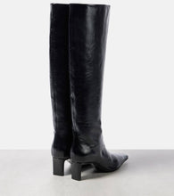 Khaite Ona 55 leather knee-high boots