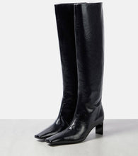 Khaite Ona 55 leather knee-high boots
