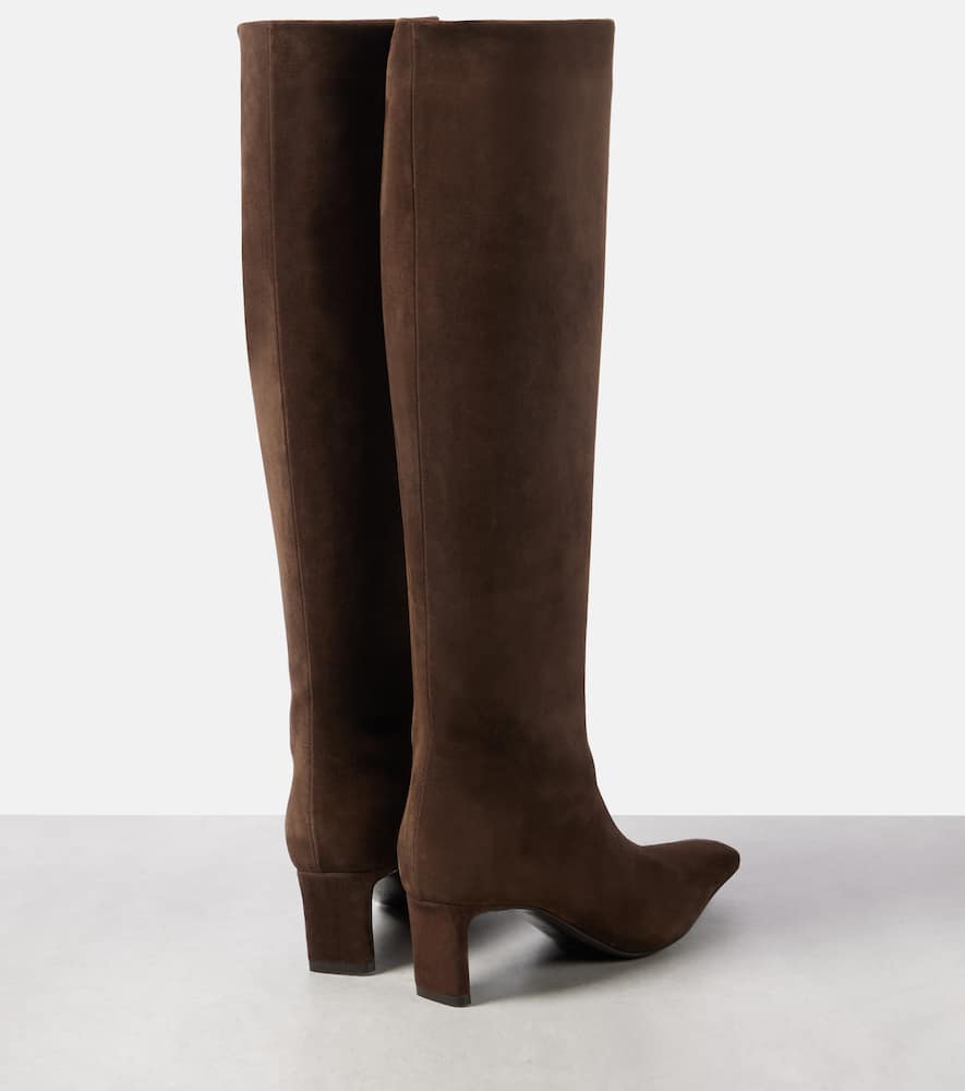 Khaite Ona 55 suede knee-high boots