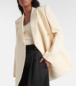 Khaite Otero wool-blend blazer