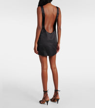 Khaite Pranta silk satin minidress