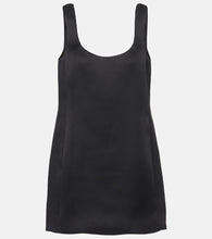 Khaite Pranta silk satin minidress. Khaite Pranta 丝缎迷你连衣裙