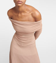Khaite Rebecca off-shoulder maxi dress