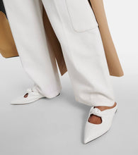 Khaite Rowan leather flats