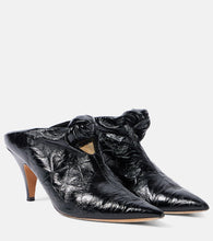 Khaite Rowan leather mules - Khaite Rowan 皮革拖鞋