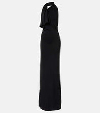 Khaite Roza draped jersey gown