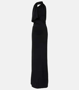 Khaite Roza draped jersey gown
