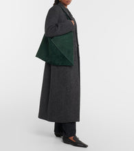 Khaite Sara Medium suede tote bag