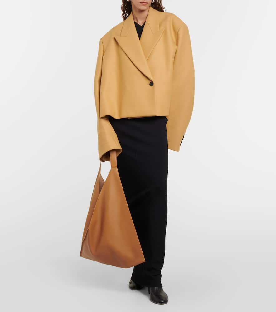 Khaite Sara leather tote bag