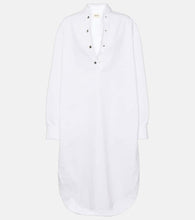 Khaite Seffi cotton shirt dress