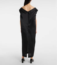 Khaite Selwyn silk gazar maxi dress