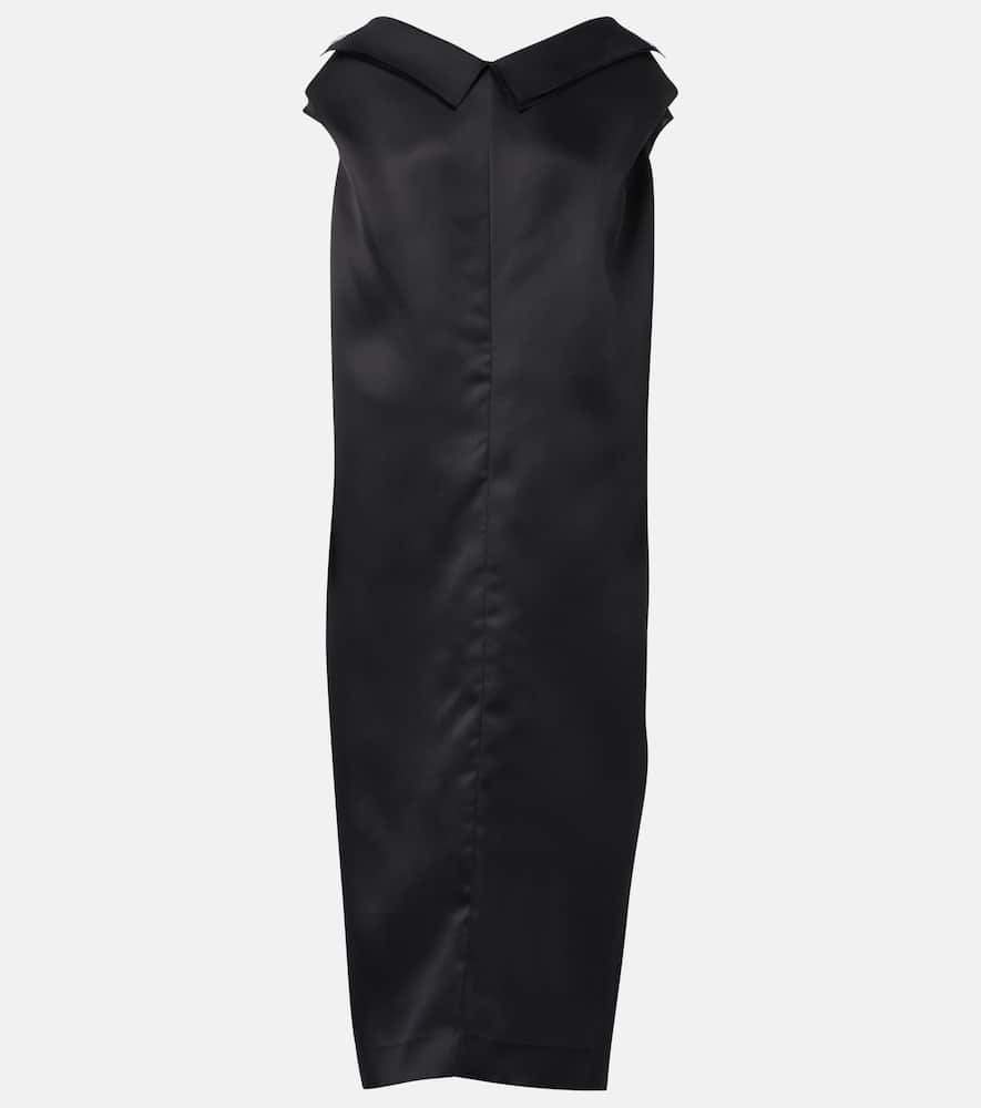 Khaite Selwyn silk gazar maxi dress