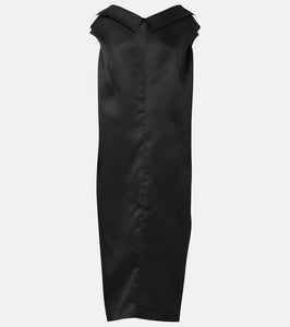 Khaite Selwyn silk gazar maxi dress
