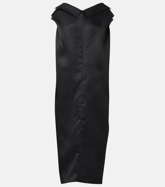 Khaite Selwyn silk gazar maxi dress