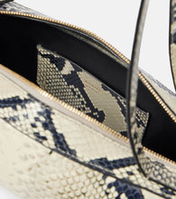 Khaite Simona snake-effect leather shoulder bag