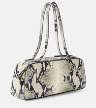 Khaite Simona snake-effect leather shoulder bag