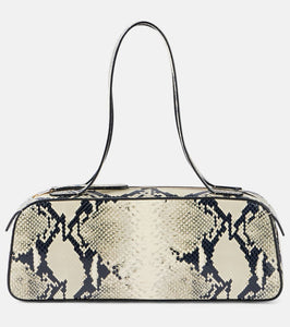 Khaite Simona snake-effect leather shoulder bag. Shop Khaite Shoulder Bags for women now.