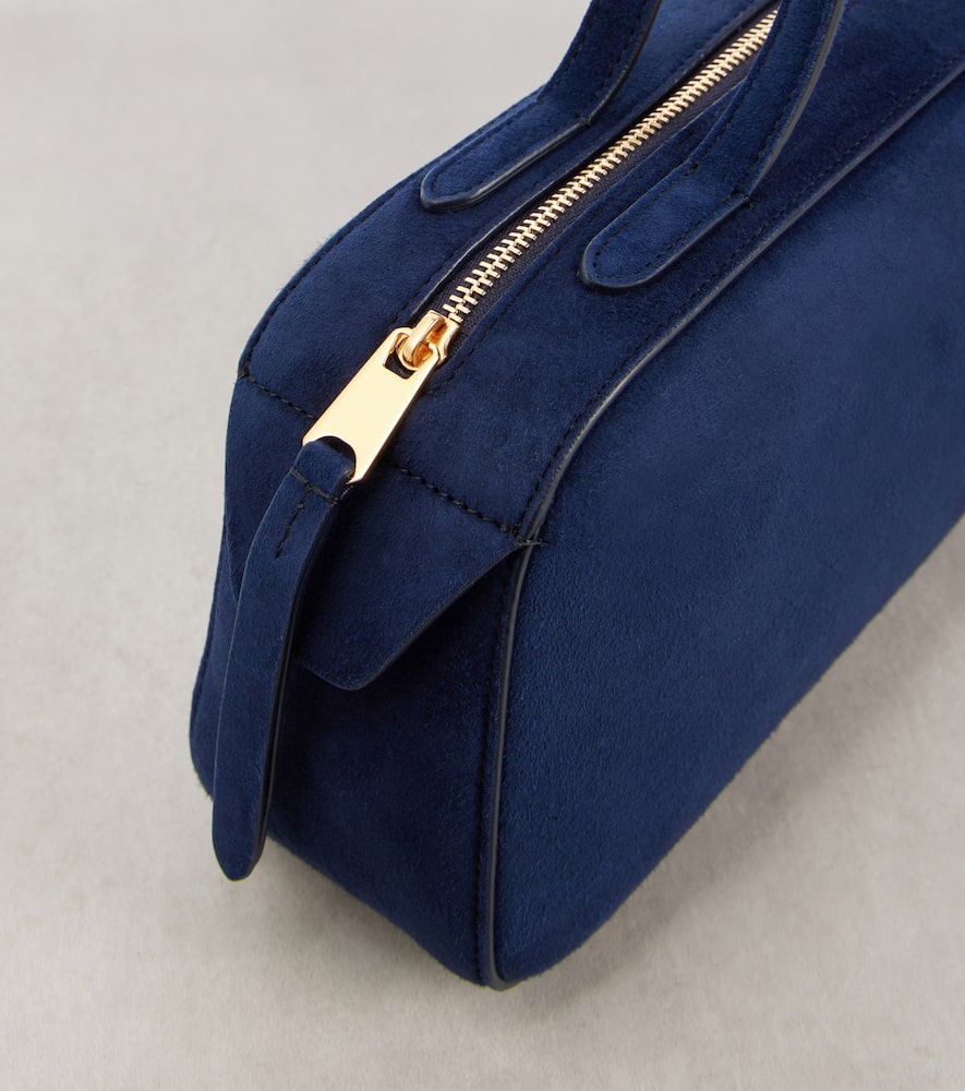 Khaite Simona suede shoulder bag