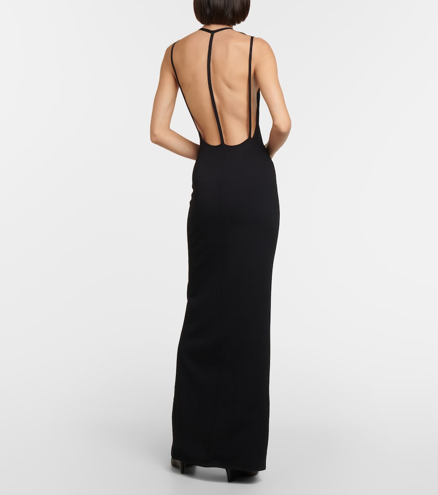 Khaite Teri cutout maxi dress