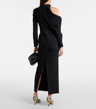 Khaite Tray asymmetric maxi dress