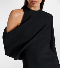 Khaite Tray asymmetric maxi dress