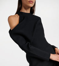Khaite Tray asymmetric maxi dress