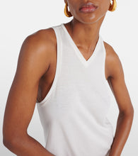 Khaite Vernetta cotton-blend jersey maxi dress