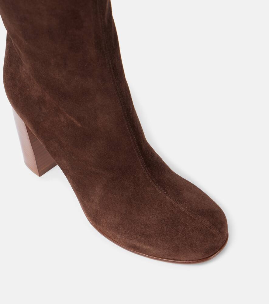 Khaite Willow knee-high suede boots