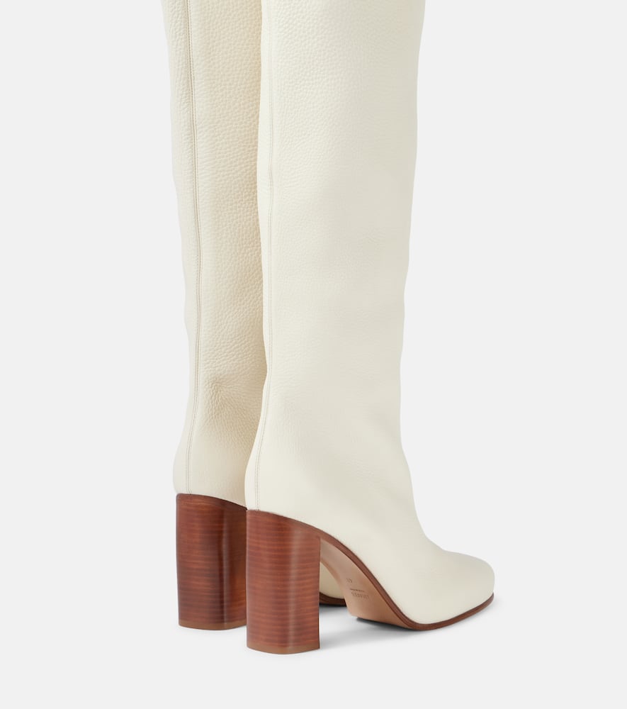 Khaite Willow leather knee-high boots