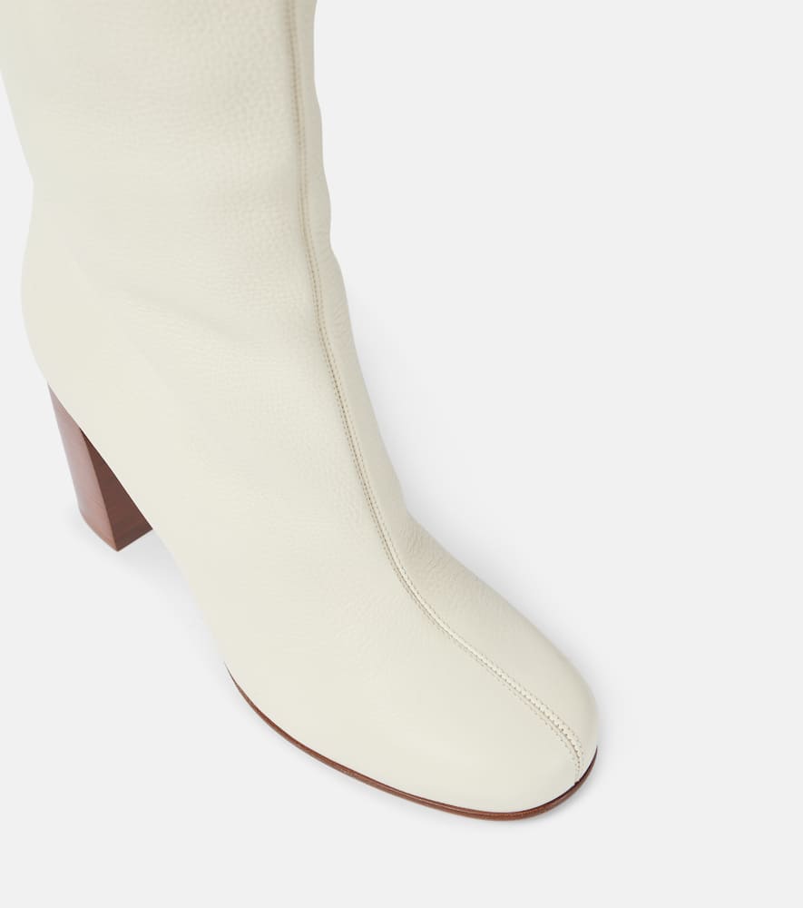 Khaite Willow leather knee-high boots